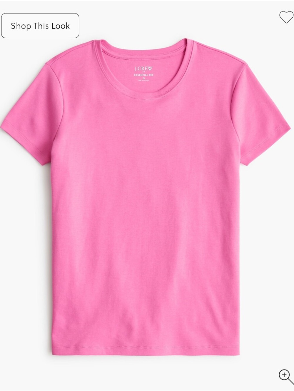 J Crew Essential Cotton Tee Size (Pink) 🩷 Medium
